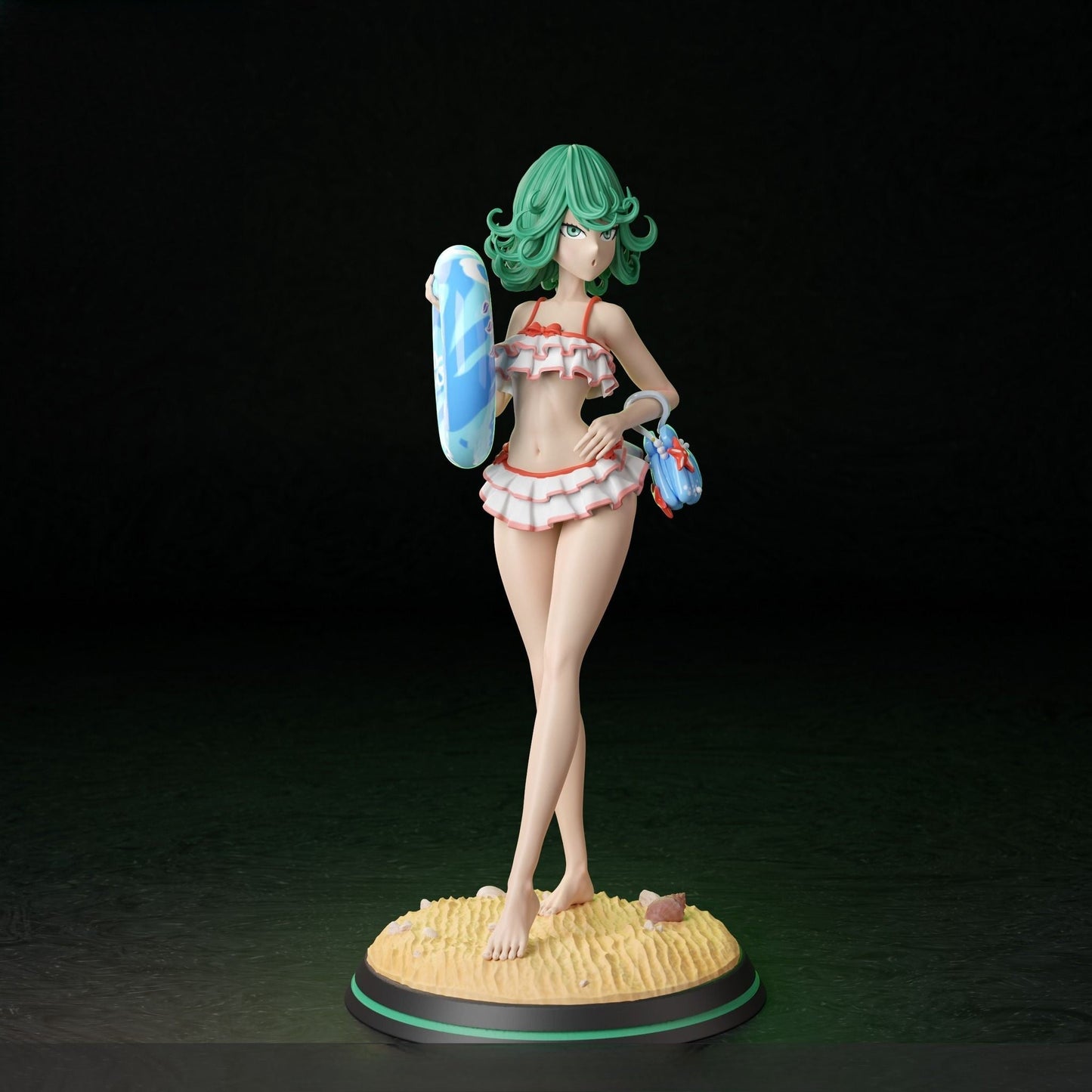 1284 Tatsumaki Special Edition - One-Punch Man - STL 3D Print Files - 3D Printed Garage Kit ガレージキット Resin Model Scale Figure フィギュア