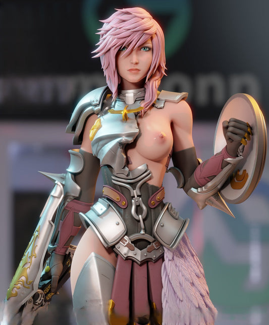 Lightning Special Edition - Final Fantasy - STL 3D Print Files - 3D Printed Garage Kit ガレージキット Resin Model Scale Figure フィギュア