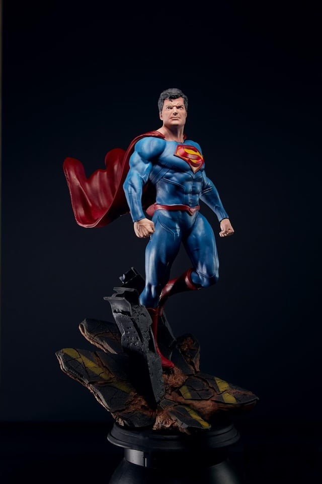 1344 Superman - DC COMICS - STL 3D Print Files - 3D Printed Garage Kit ガレージキット Resin Model Scale Figure フィギュア