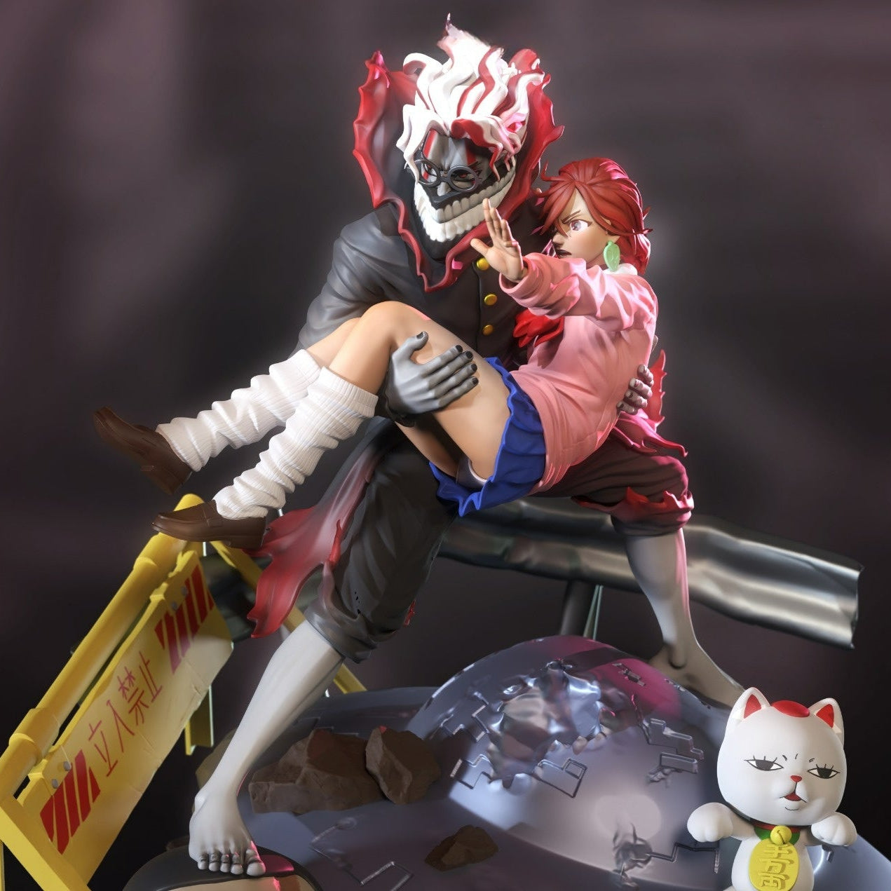 Momo Ayase Special Edition and Okarun 1/8 Scale