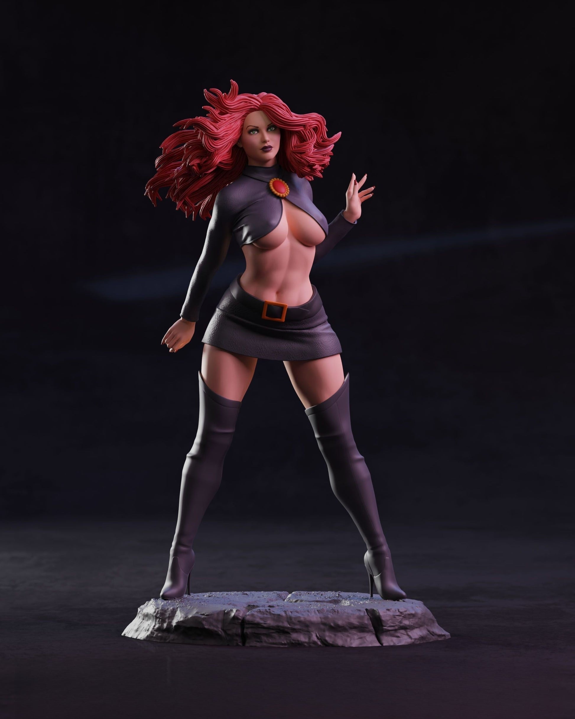 Madelyne Pryor Special Edition - STL 3D Print Files Success - 3D Printed Garage Kit ガレージキット Resin Model Scale Figure フィギュア