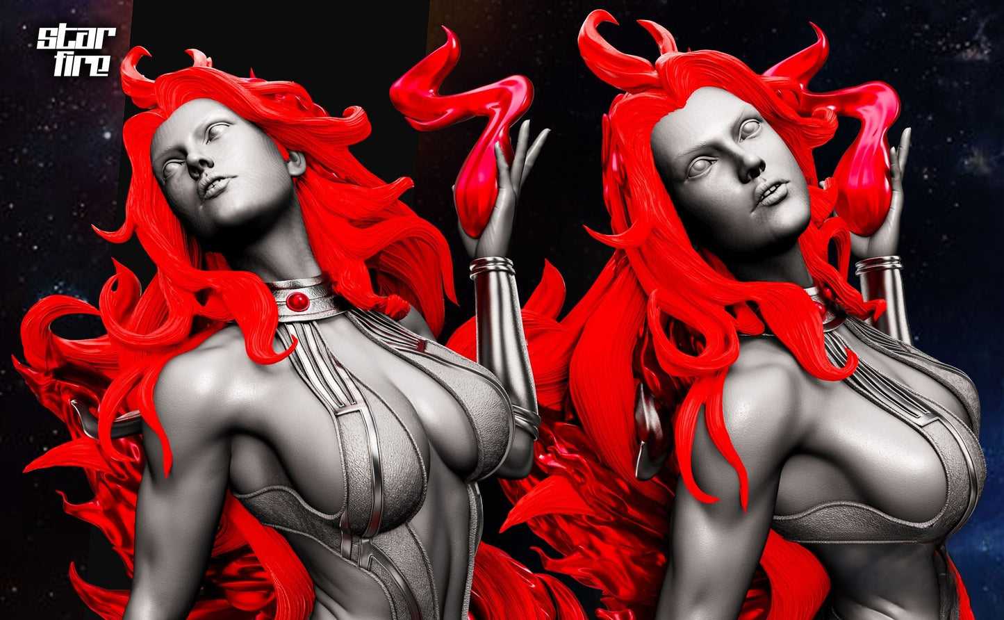 Starfire - STL 3D Print Files - 3D Printed Garage Kit ガレージキット Resin Model Scale Figure フィギュア
