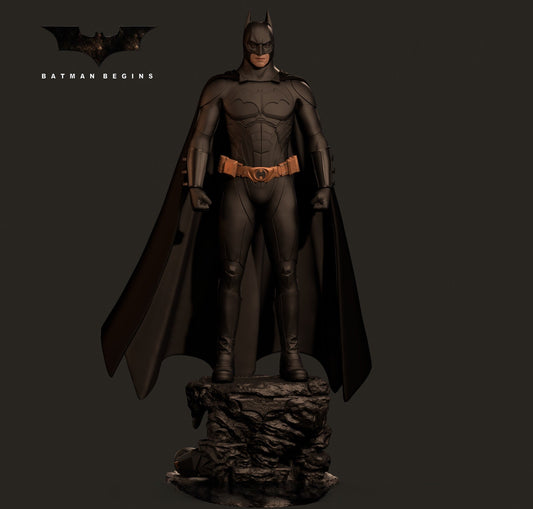 BATMAN BEGINS 2005 1/8 Scale - 3D Printed Garage Kit ガレージキット Resin Model Scale Figure フィギュア