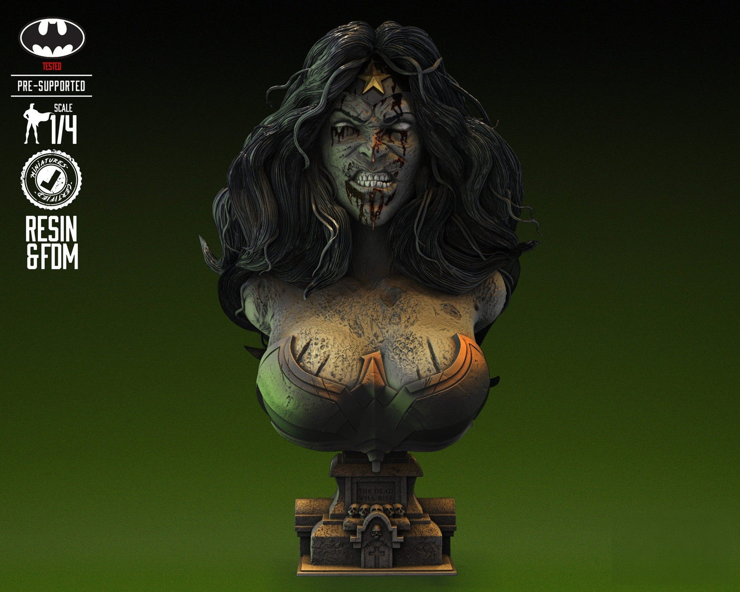 DC Zombies Bust 1/8 Scale