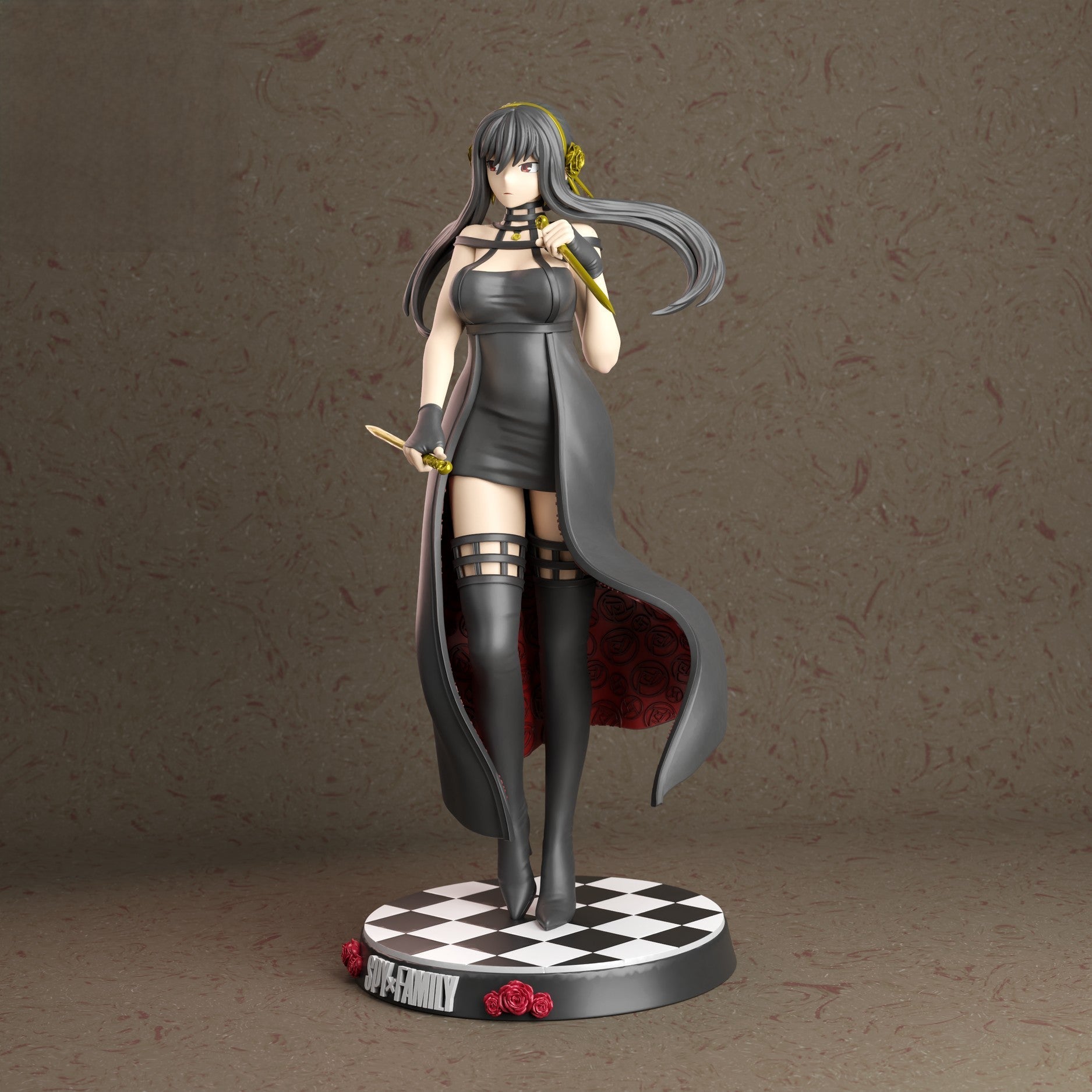 1277 Yor Forger Special Edition - Spy x Family - STL 3D Print Files - 3D Printed Garage Kit ガレージキット Resin Model Scale Figure フィギュア