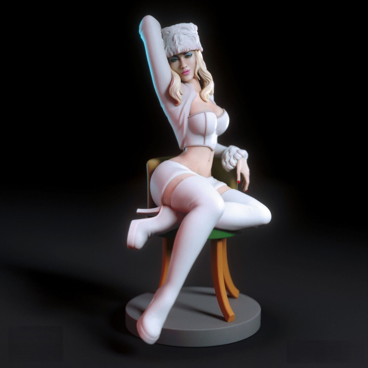 Katya Kazanova Special Edition - STL 3D Print Files - 3D Printed Garage Kit ガレージキット Resin Model Scale Figure フィギュア