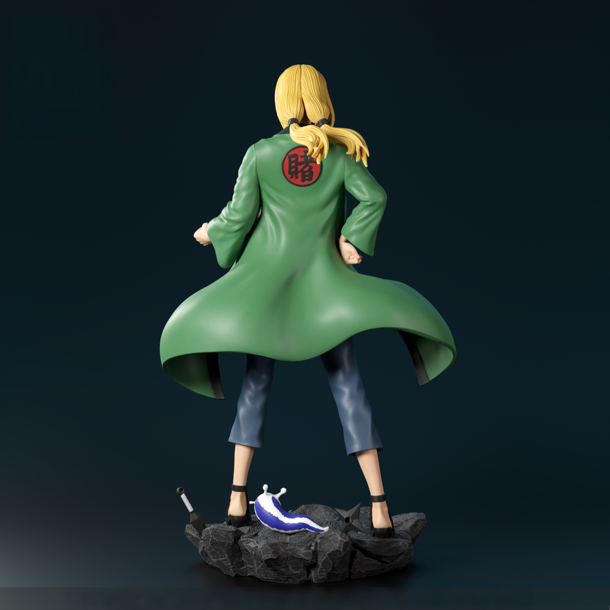 Tsunade Special Edition - Naruto - STL 3D Print Files - 3D Printed Garage Kit ガレージキット Resin Model Scale Figure フィギュア