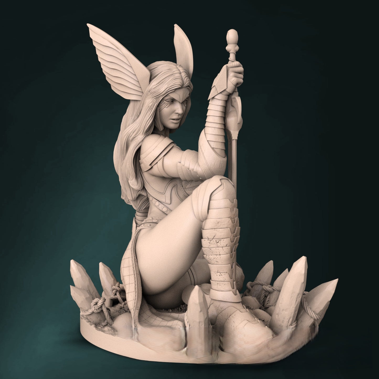 1535 Angela Special Edition - Spawn - STL 3D Print Files - 3D Printed Garage Kit ガレージキット Resin Model Scale Figure フィギュア