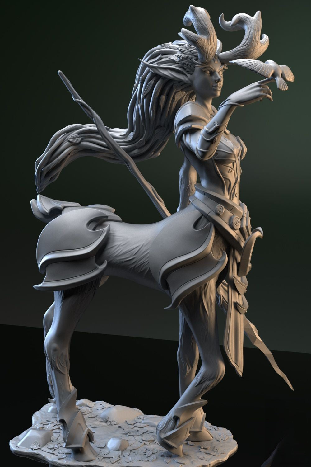 The Dryad Special Edition - STL 3D Print Files - 3D Printed Garage Kit ガレージキット Resin Model Scale Figure フィギュア