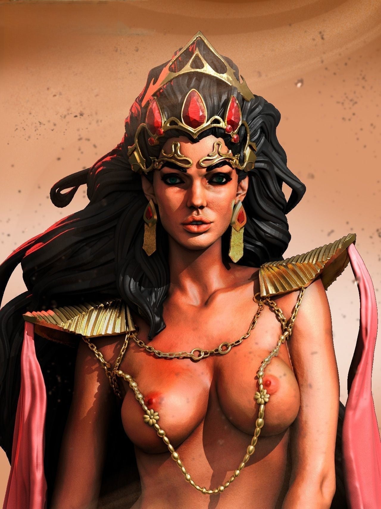 DEJAH THORIS Special Edition - STL 3D Print Files - 3D Printed Garage Kit ガレージキット Resin Model Scale Figure フィギュア