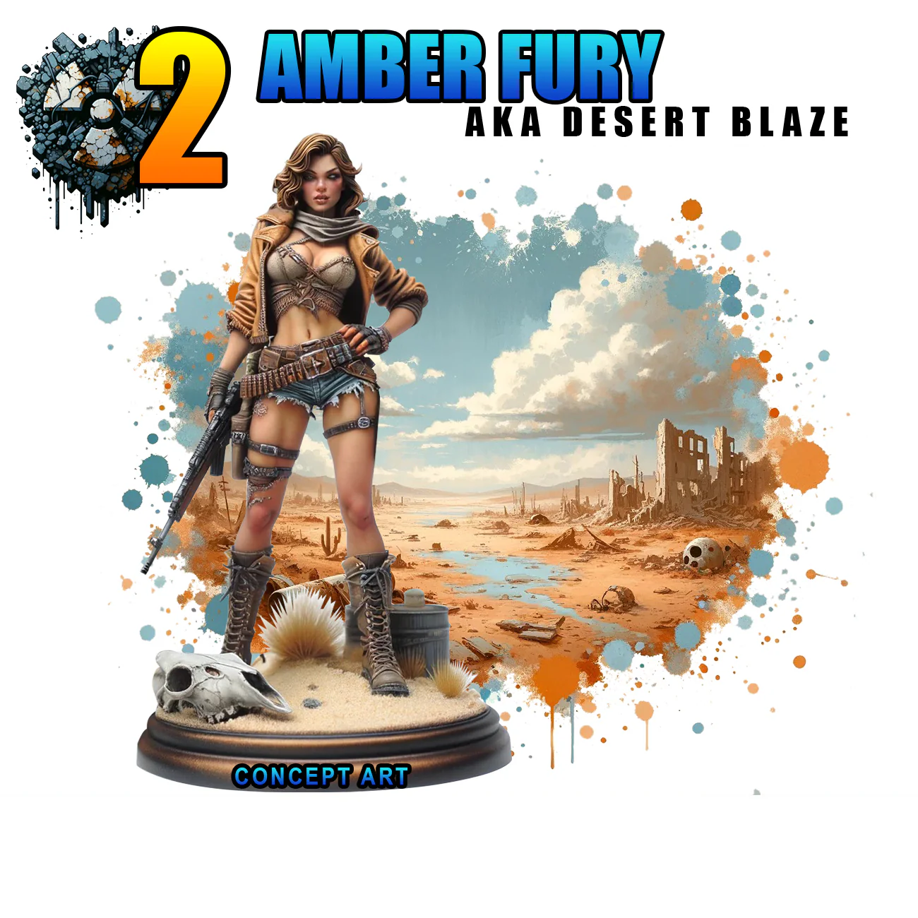 The Wasteland Queens Special Edition 1/8 Scale