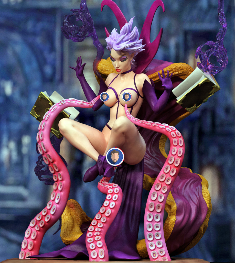Female Strange Special Edition - STL 3D Print Files - 3D Printed Garage Kit ガレージキット Resin Model Scale Figure フィギュア