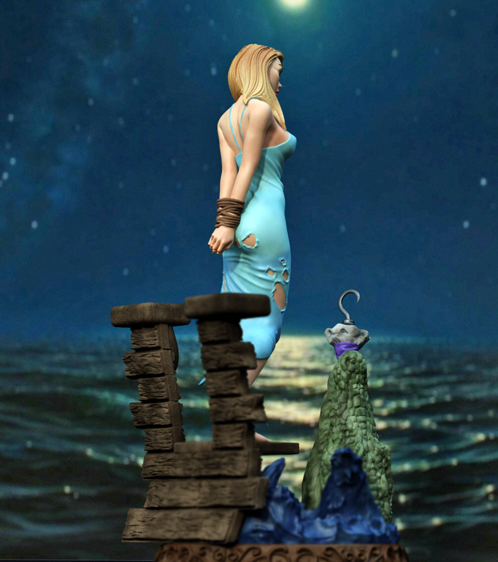Wendy Special Edition - Peter Pan - STL 3D Print Files - 3D Printed Garage Kit ガレージキット Resin Model Scale Figure フィギュア