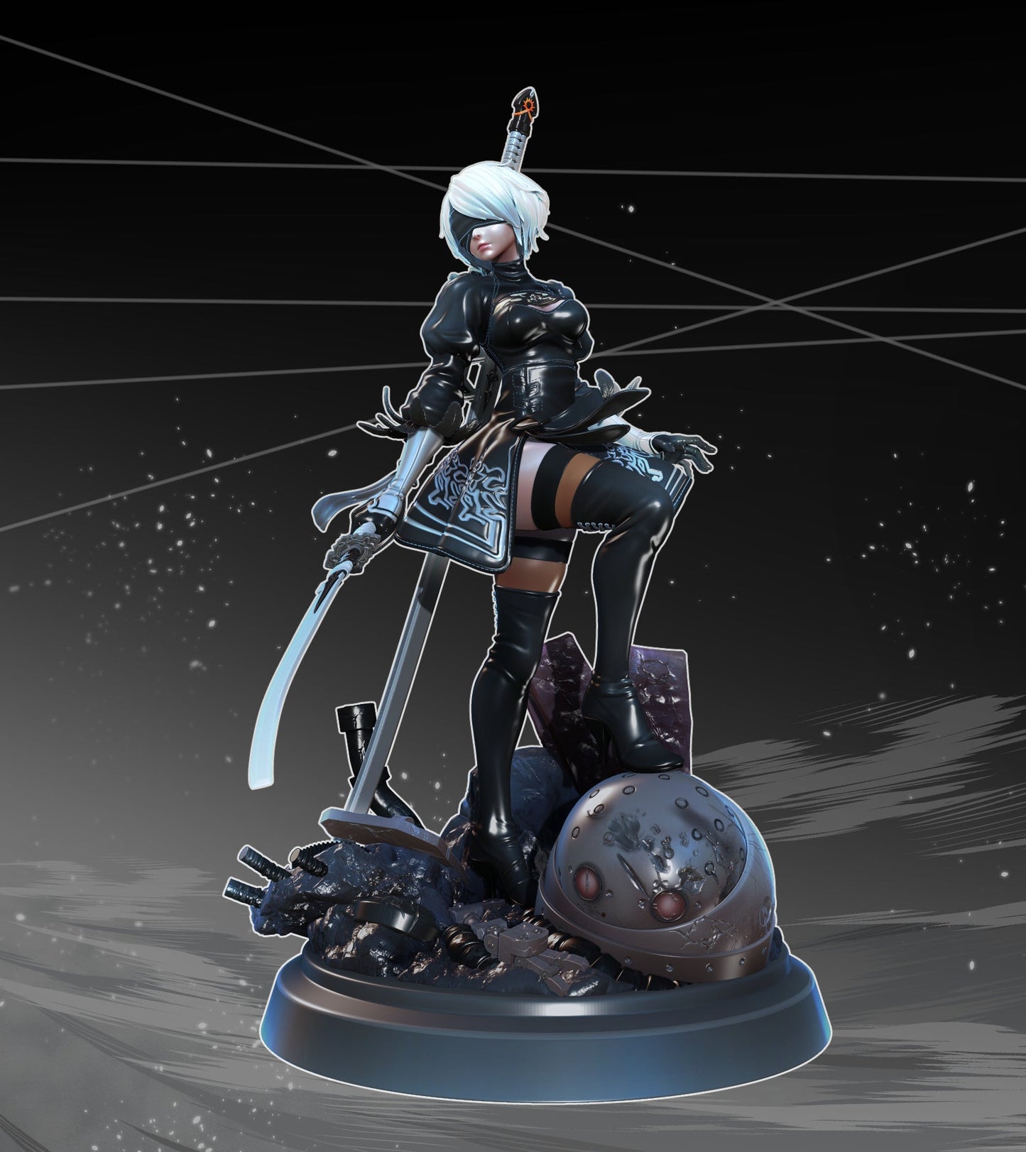 2B - NIER AUTOMATA - 1/8