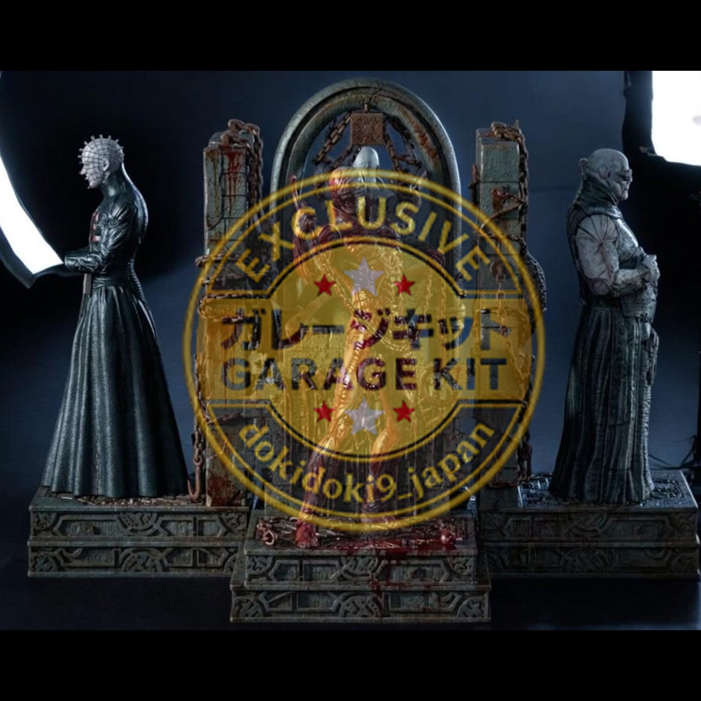 Hellraiser Horror Resin Garage Kit – Complete Pinheads | Unpainted 3D Printed Resin Model
