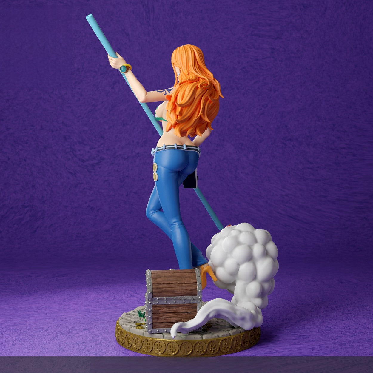 Nami Special Edition - One Piece - STL 3D Print Files - 3D Printed Garage Kit ガレージキット Resin Model Scale Figure フィギュア