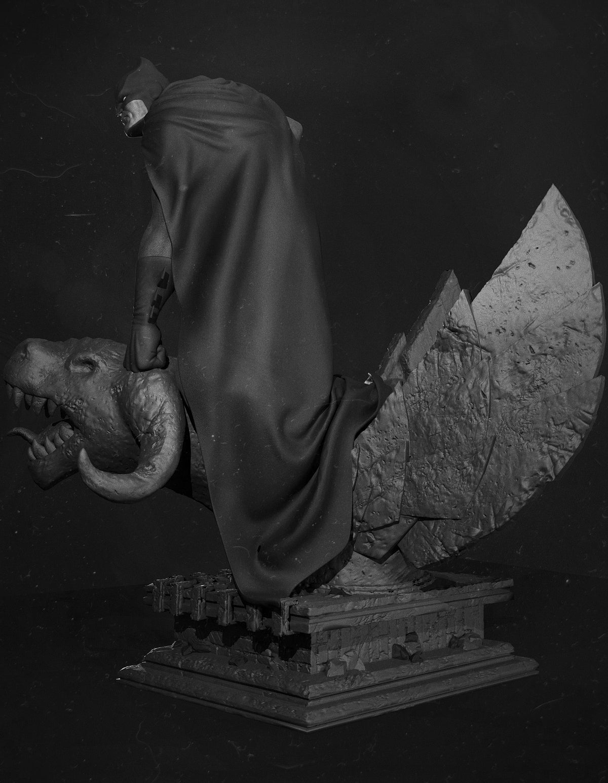 1847 Batman - DC Comics - STL 3D Print Files - 3D Printed Garage Kit ガレージキット Resin Model Scale Figure フィギュア