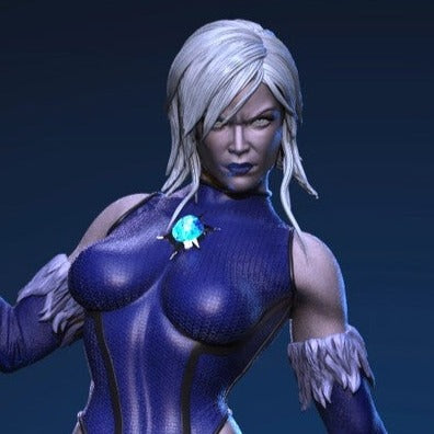Killer Frost - DC Comics - STL 3D Print Files - 3D Printed Garage Kit ガレージキット Resin Model Scale Figure フィギュア