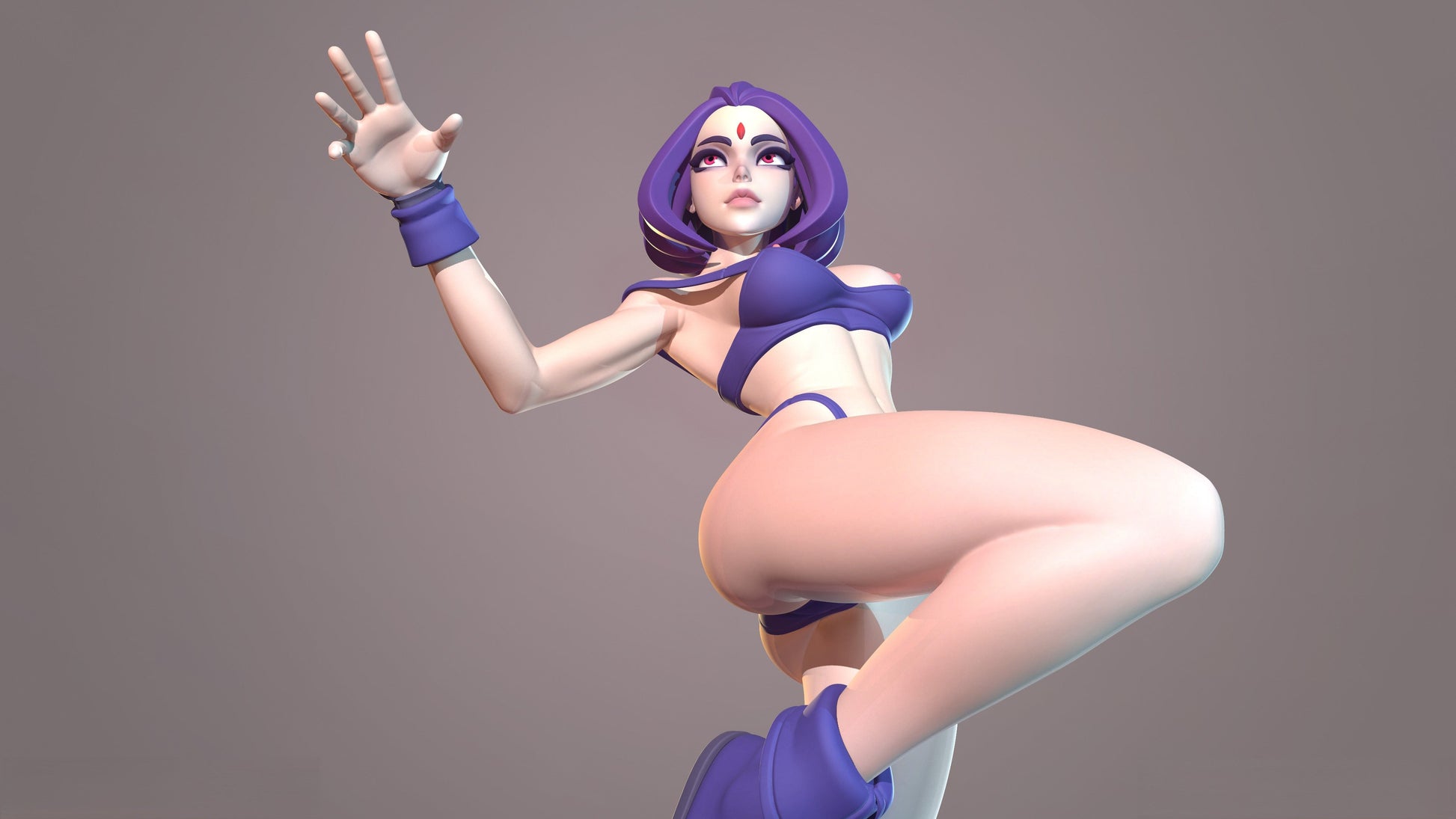 1506 Raven Special Edition - DC Comics - STL 3D Print Files - 3D Printed Garage Kit ガレージキット Resin Model Scale Figure フィギュア