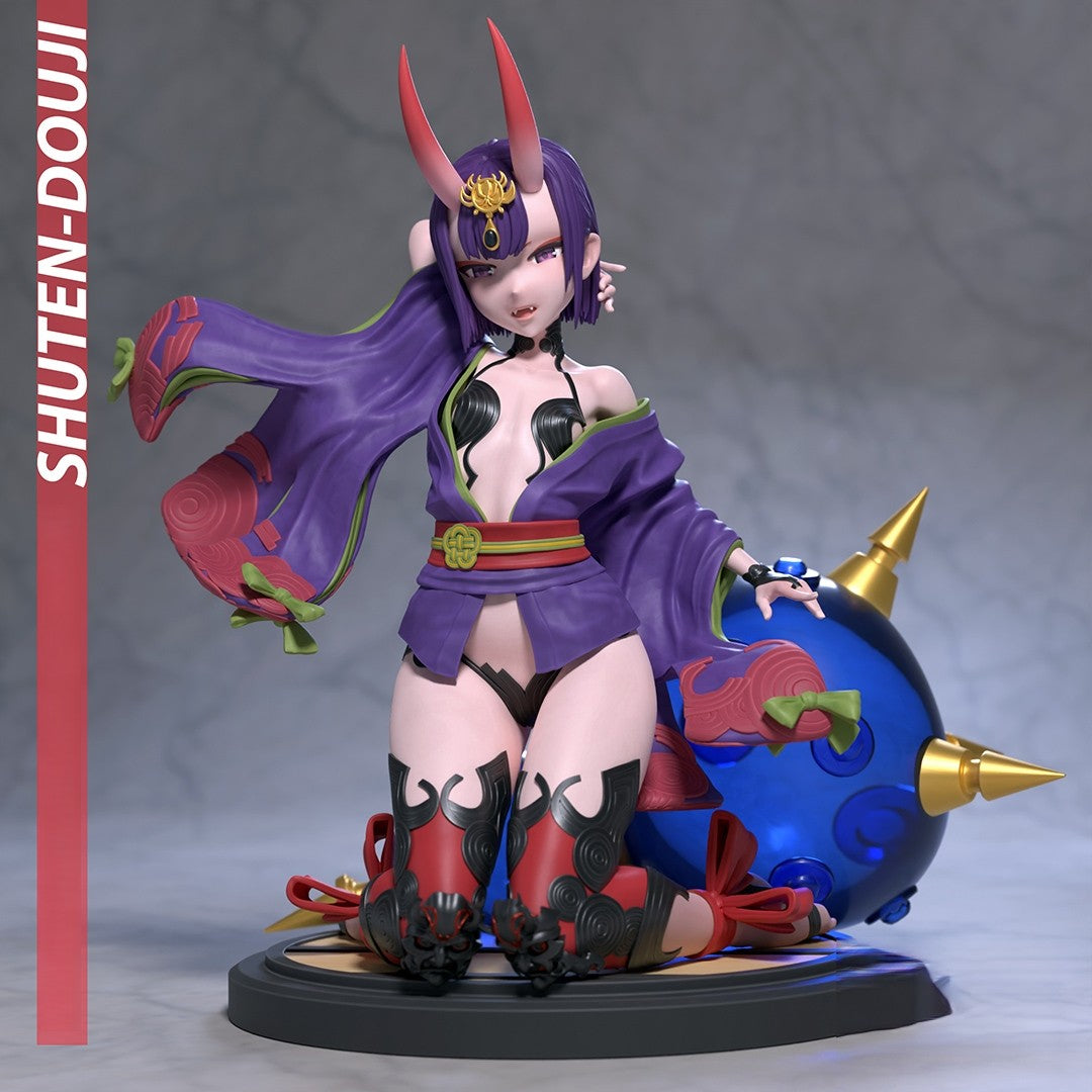 Shuten-Douji Special Edition - Fate/Grand Order 1/8 Scale - 3D Printed Garage Kit ガレージキット Resin Model Scale Figure フィギュア