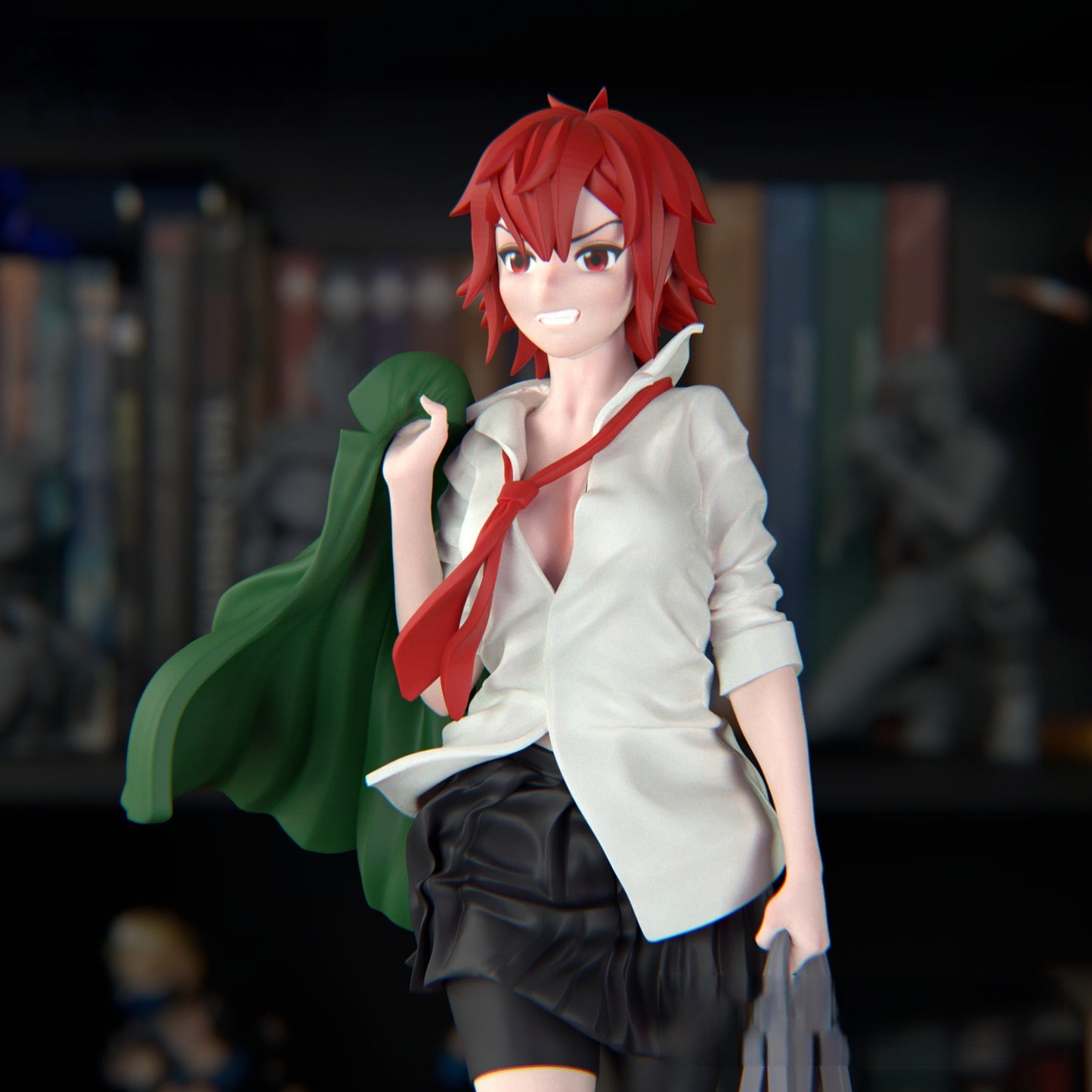 Tomo Chan Special Edition - Tomo-Chan Is a Girl! - STL 3D Print Files - 3D Printed Garage Kit ガレージキット Resin Model Scale Figure フィギュア