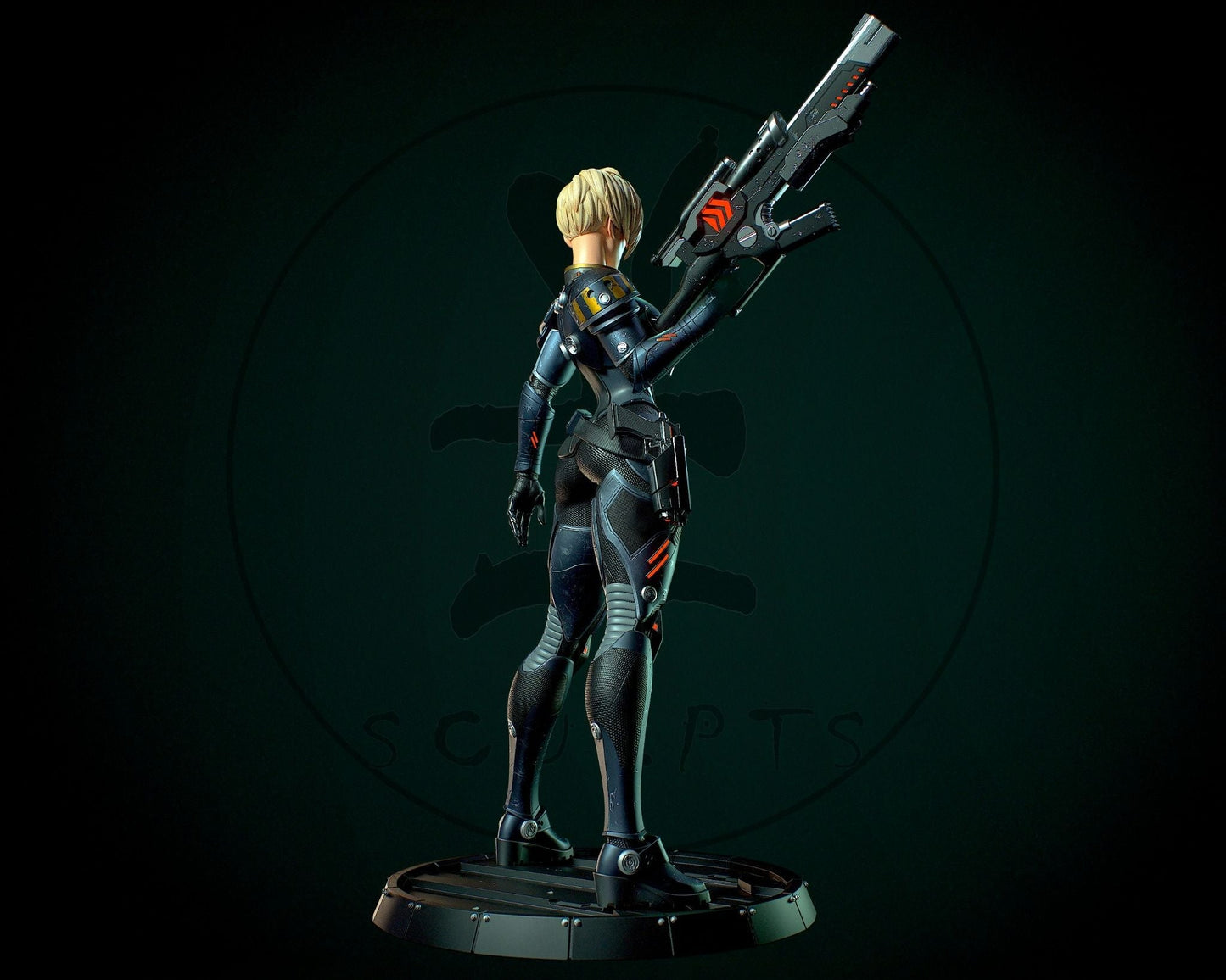 Sergeant Calhoun Special Edition 1/8 Scale