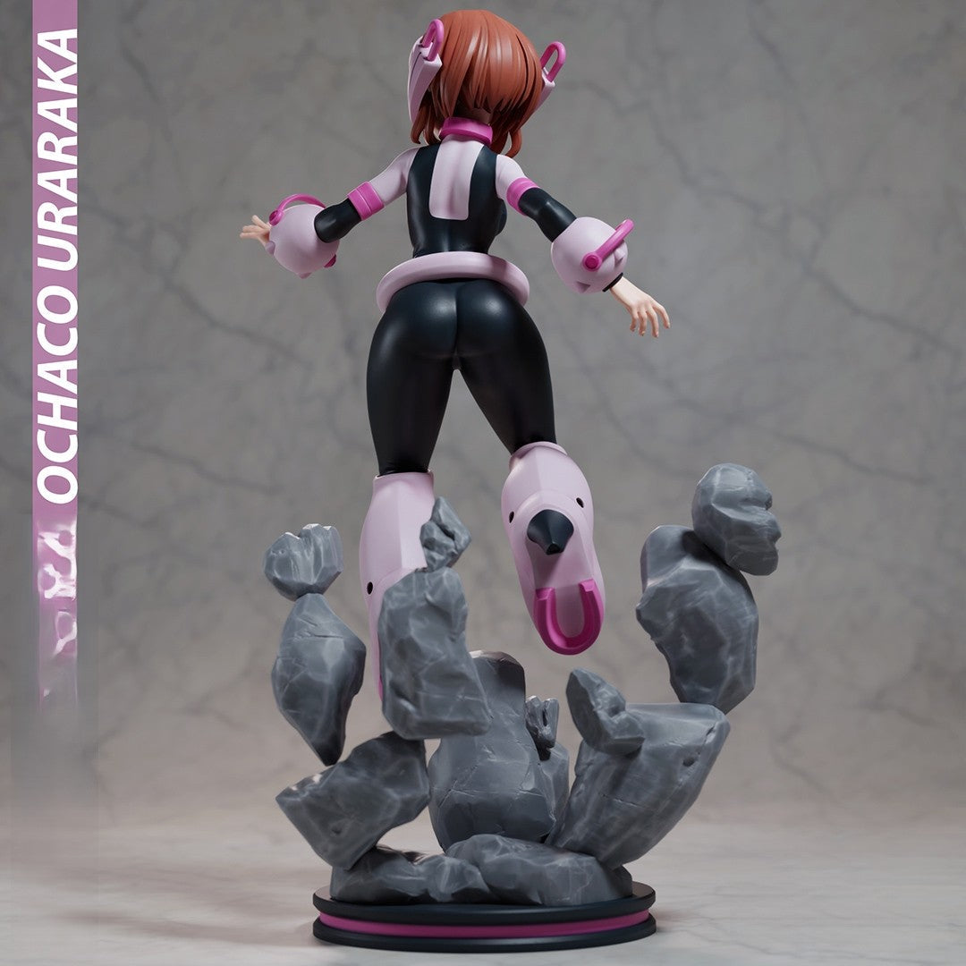 Ochaco Uraraka Special Edition - My Hero Academia - STL 3D Print Files - 3D Printed Garage Kit ガレージキット Resin Model Scale Figure フィギュア