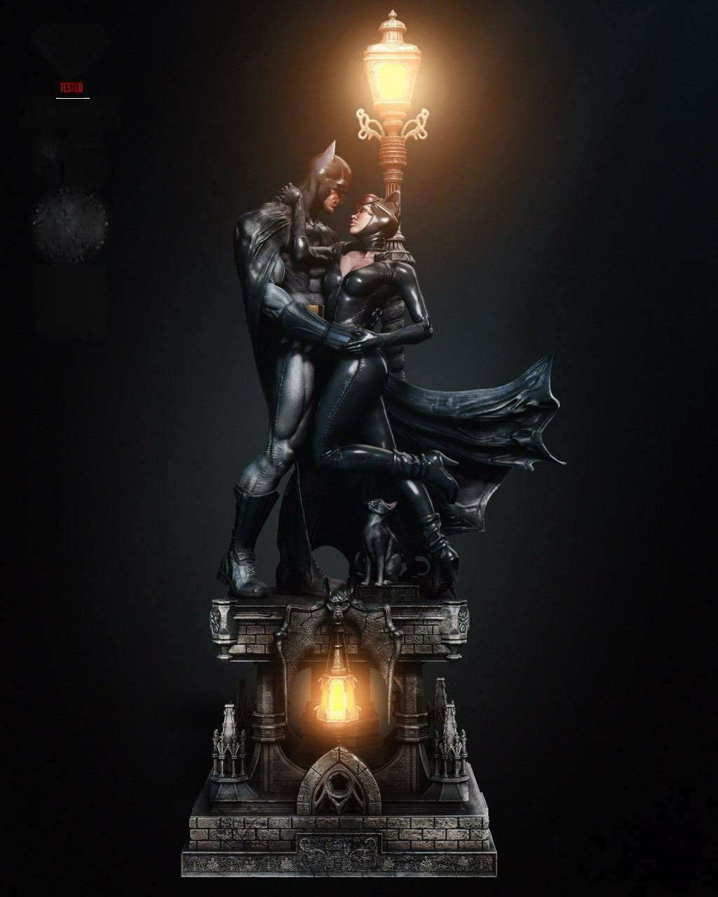 Batman AND Catwoman Diorama 1/8 Scale