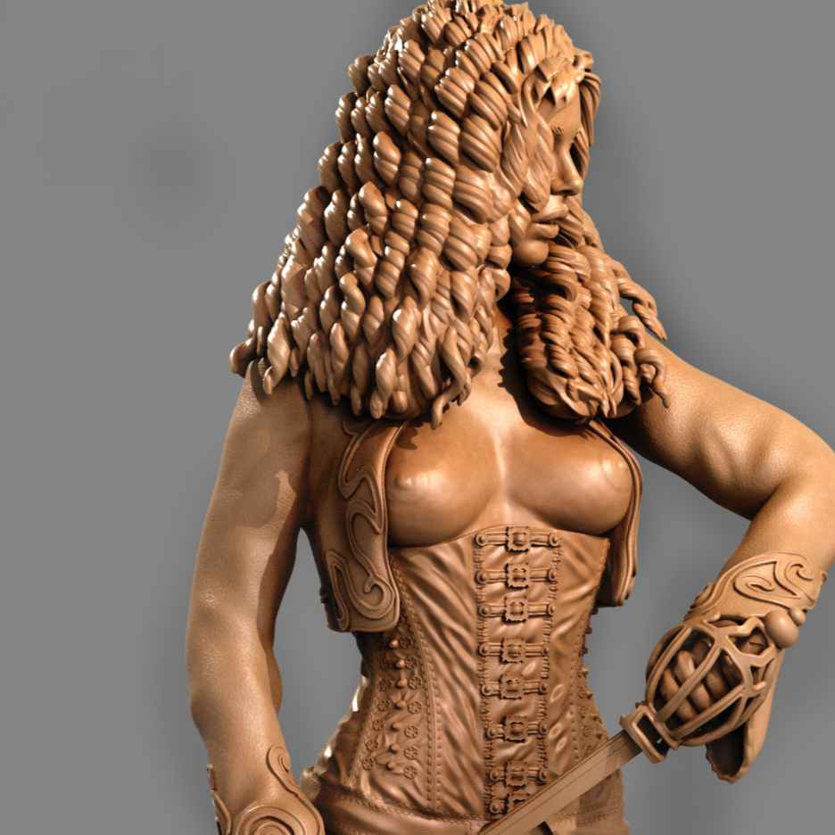Anna Valerious Special Edition - Van Helsing - STL 3D Print Files - 3D Printed Garage Kit ガレージキット Resin Model Scale Figure フィギュア