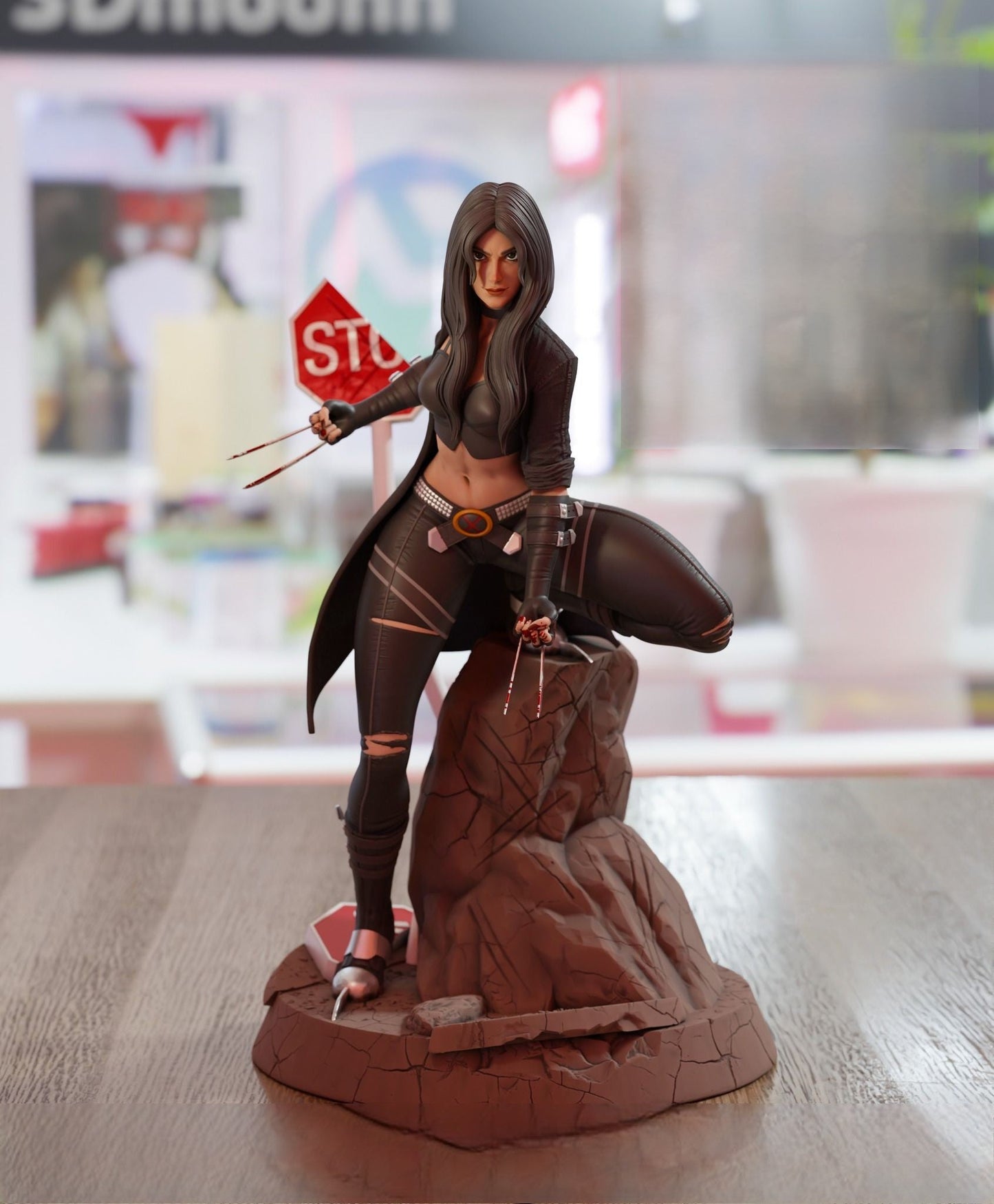 1830 X-23 Special Edition - X-men - STL 3D Print Files - 3D Printed Garage Kit ガレージキット Resin Model Scale Figure フィギュア