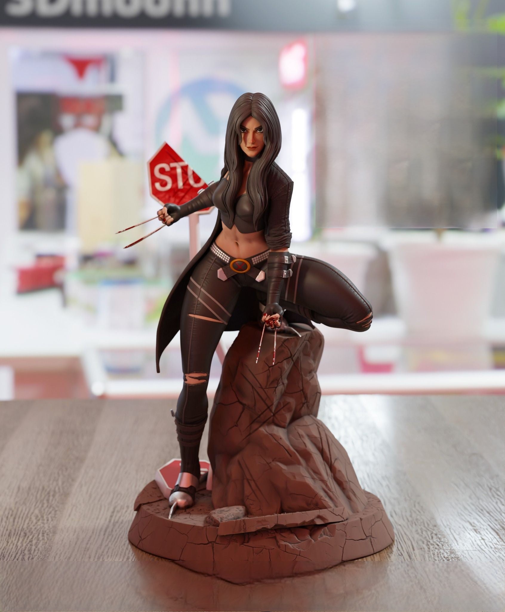 1830 X-23 Special Edition - X-men - STL 3D Print Files - 3D Printed Garage Kit ガレージキット Resin Model Scale Figure フィギュア
