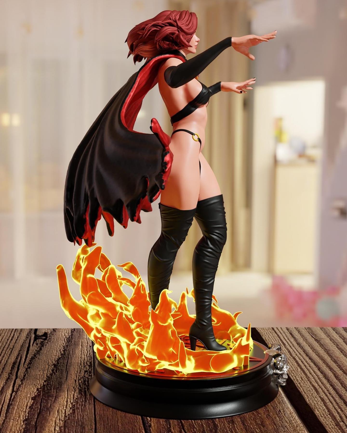 Madelyne Pryor Special Edition - Marvel Comics - STL 3D Print Files - 3D Printed Garage Kit ガレージキット Resin Model Scale Figure フィギュア
