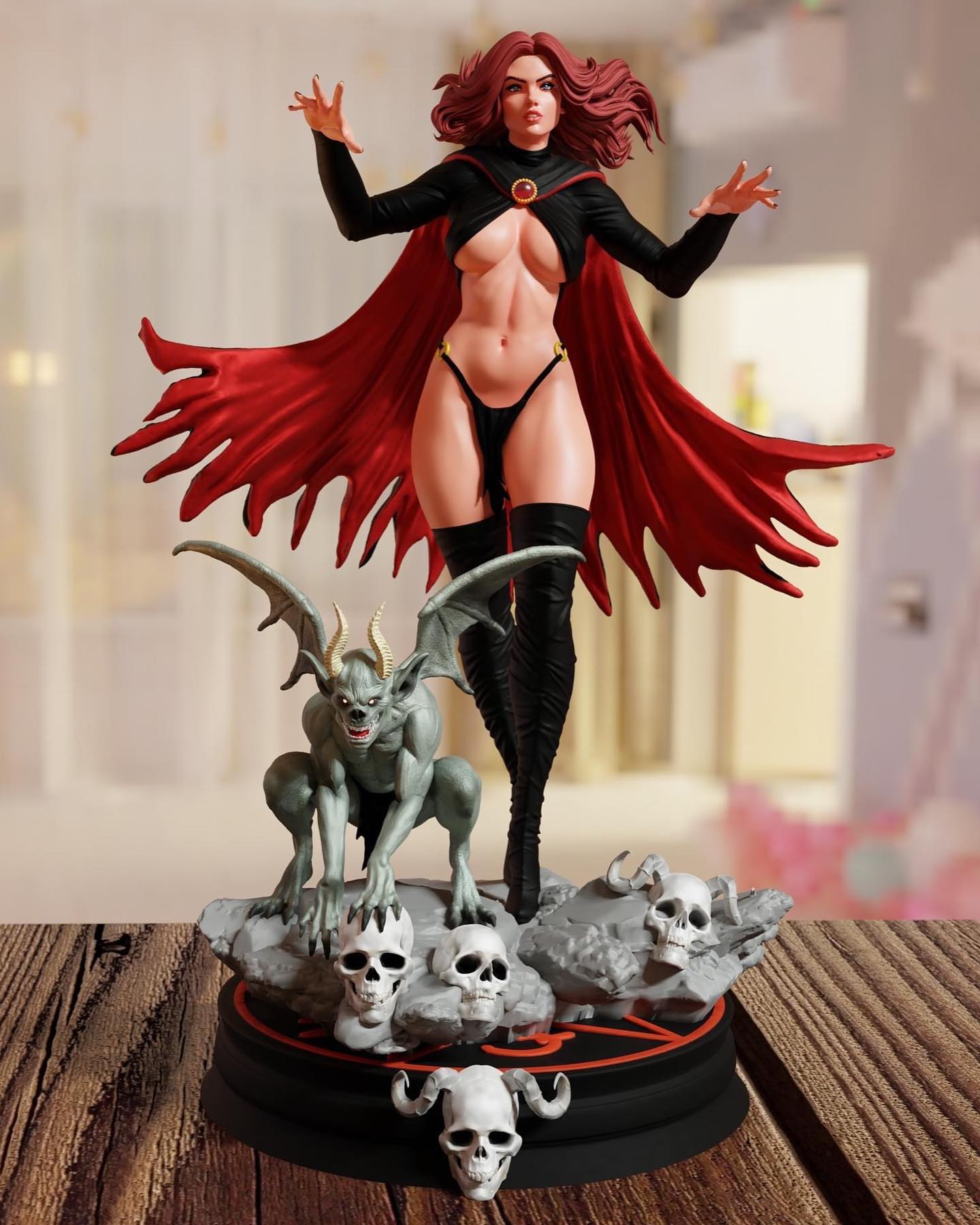 Madelyne Pryor Special Edition - Marvel Comics - STL 3D Print Files - 3D Printed Garage Kit ガレージキット Resin Model Scale Figure フィギュア