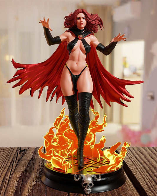 Madelyne Pryor Special Edition - Marvel Comics - STL 3D Print Files - 3D Printed Garage Kit ガレージキット Resin Model Scale Figure フィギュア