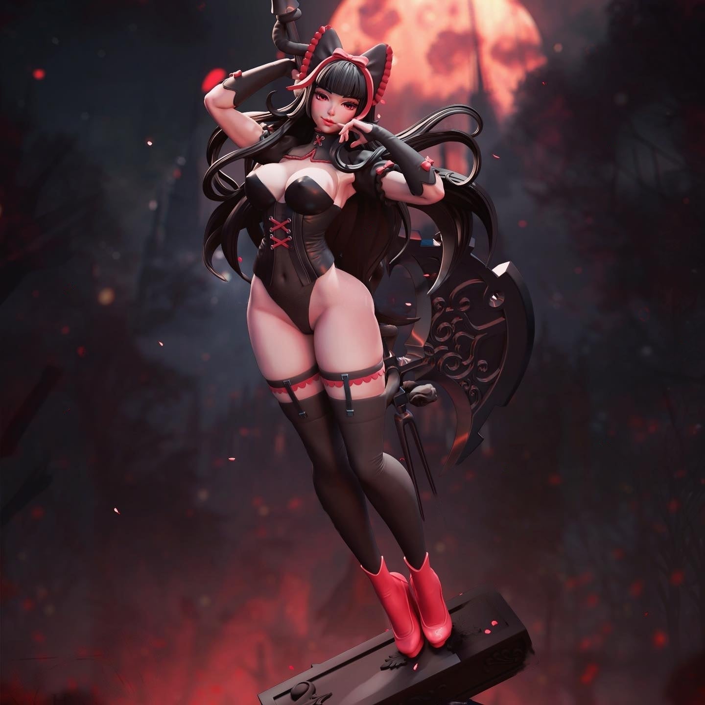 Rory Mercury Special Edition - Gate - STL 3D Print Files - 3D Printed Garage Kit ガレージキット Resin Model Scale Figure フィギュア