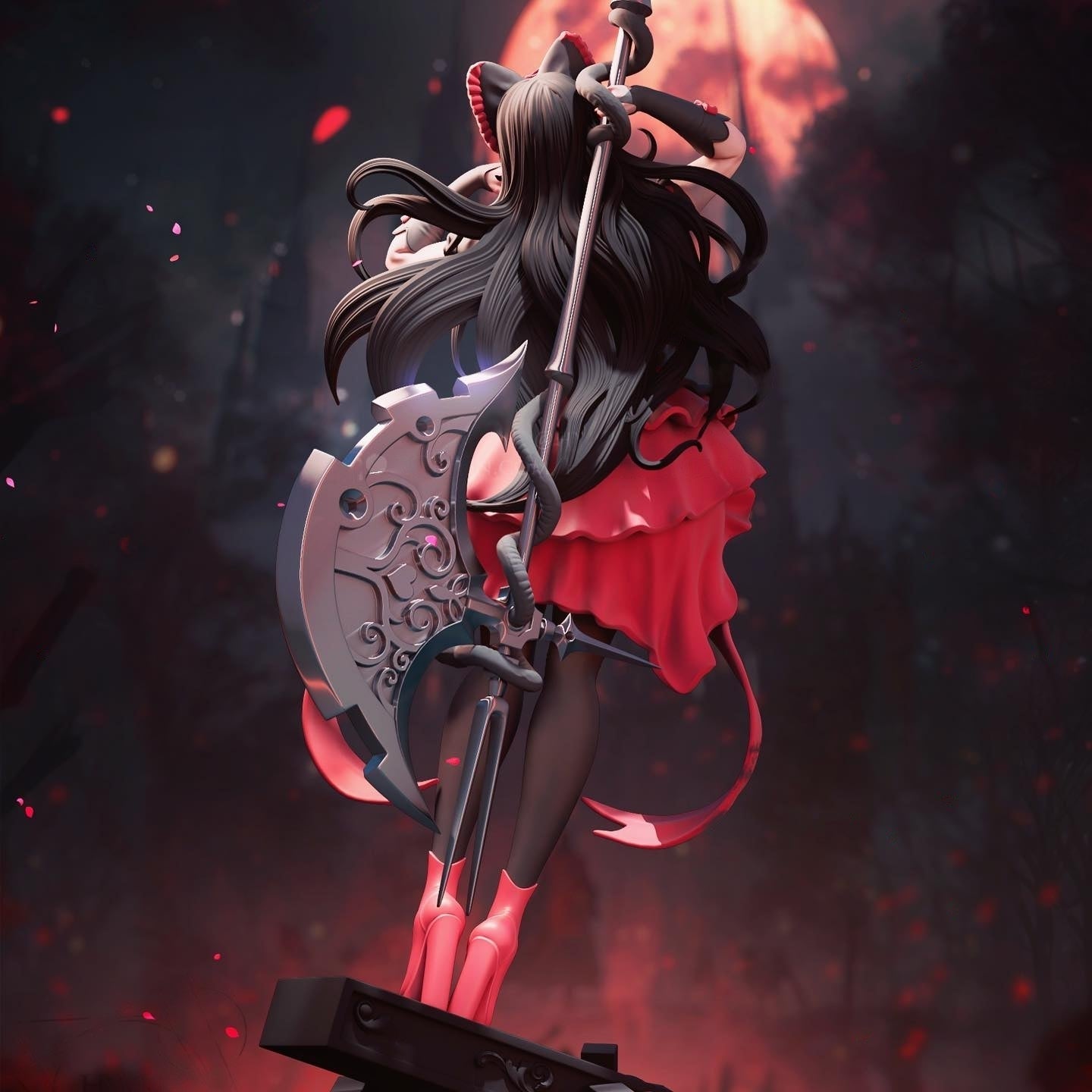 Rory Mercury Special Edition - Gate - STL 3D Print Files - 3D Printed Garage Kit ガレージキット Resin Model Scale Figure フィギュア
