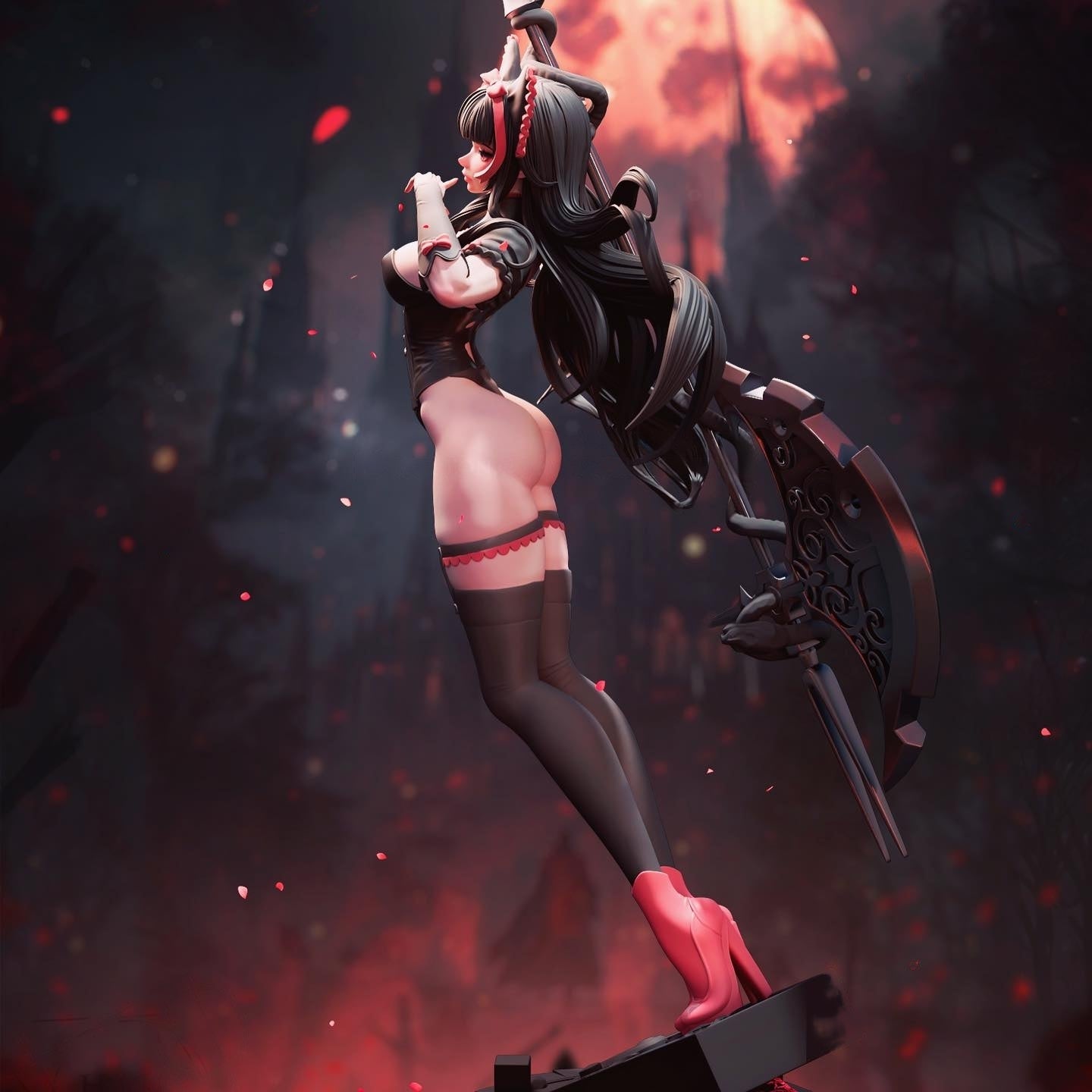 Rory Mercury Special Edition - Gate - STL 3D Print Files - 3D Printed Garage Kit ガレージキット Resin Model Scale Figure フィギュア