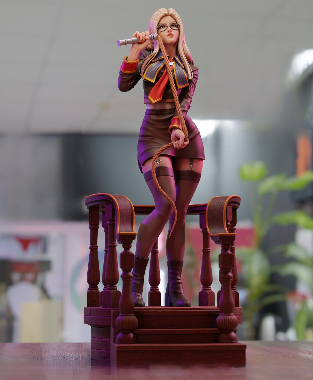 Quistis Trepe Special Edition - Final Fantasy - STL 3D Print Files - 3D Printed Garage Kit ガレージキット Resin Model Scale Figure フィギュア