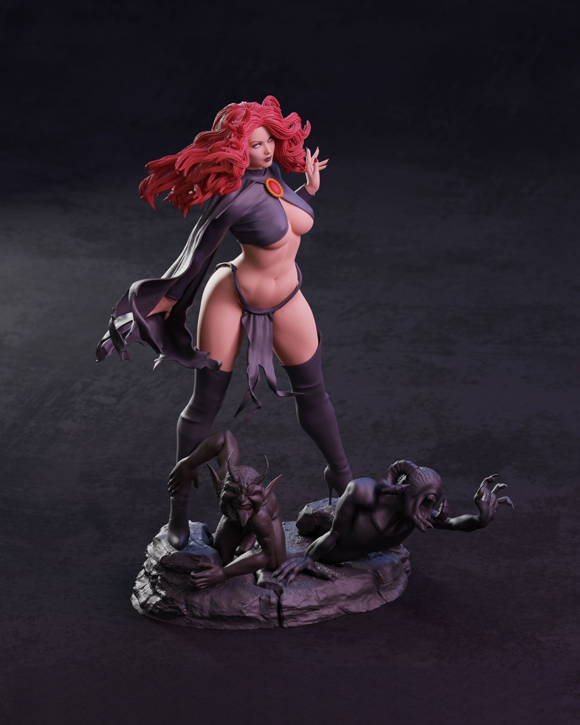 Madelyne Pryor Special Edition - STL 3D Print Files Success - 3D Printed Garage Kit ガレージキット Resin Model Scale Figure フィギュア