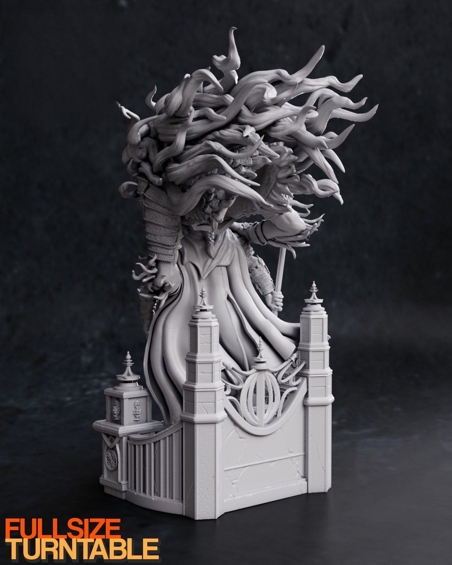 Godfrey - Elden Ring - STL 3D Print Files - 3D Printed Garage Kit ガレージキット Resin Model Scale Figure フィギュア