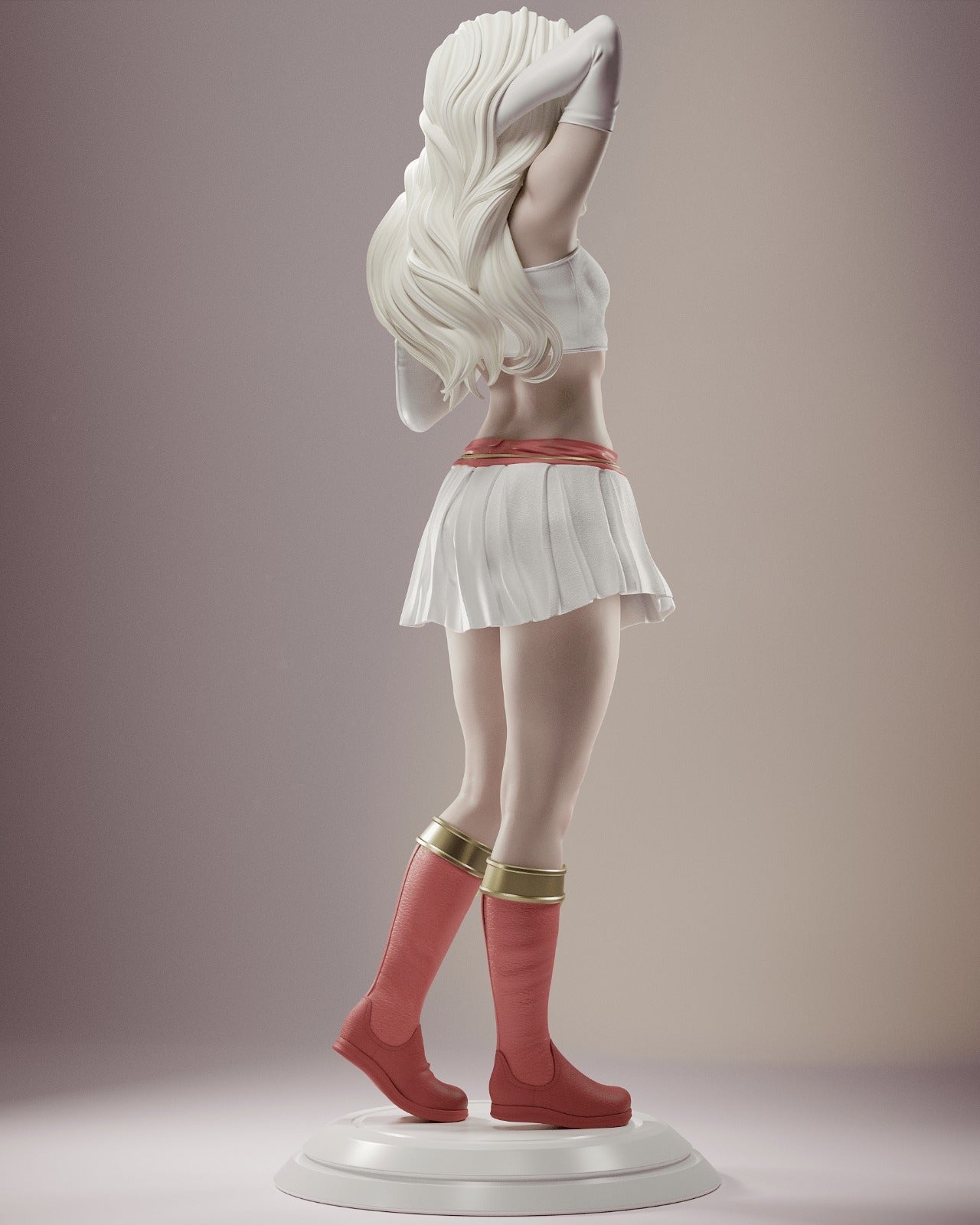 1456 Supergirl - DC Comics - STL 3D Print Files - 3D Printed Garage Kit ガレージキット Resin Model Scale Figure フィギュア