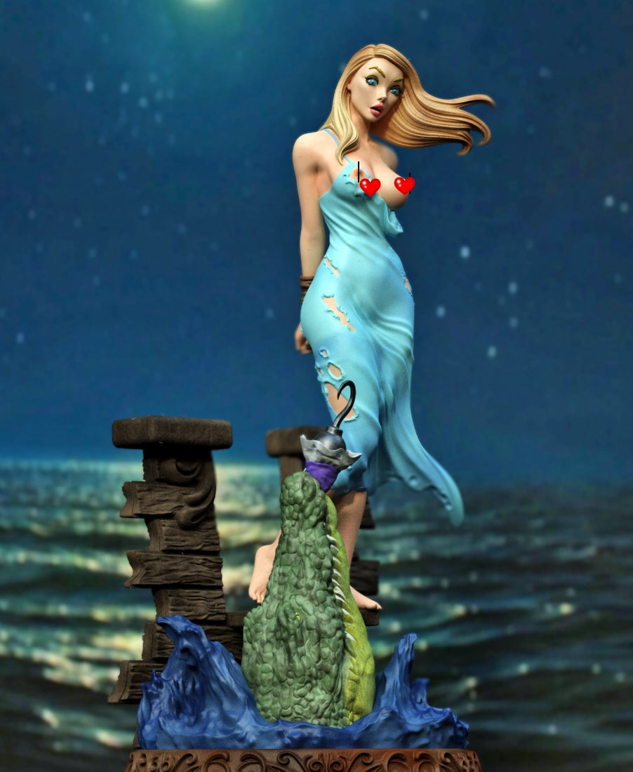 Wendy Special Edition - Peter Pan - STL 3D Print Files - 3D Printed Garage Kit ガレージキット Resin Model Scale Figure フィギュア
