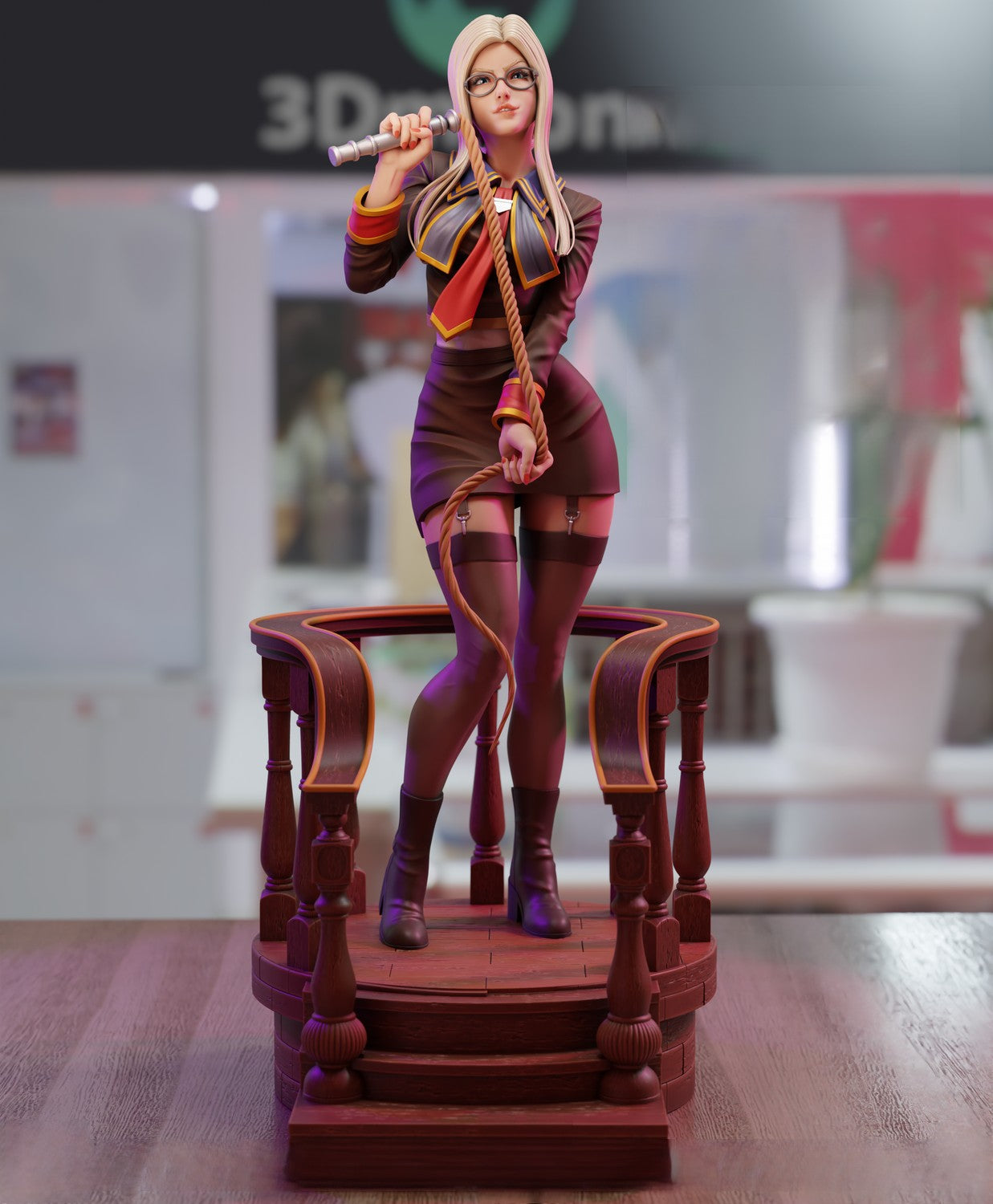 Quistis Trepe Special Edition - Final Fantasy - STL 3D Print Files - 3D Printed Garage Kit ガレージキット Resin Model Scale Figure フィギュア