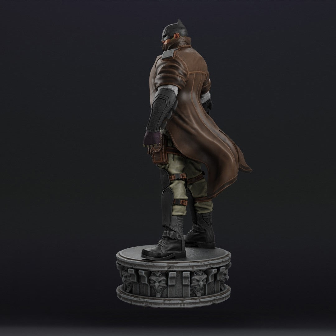 Dark Detective - Future State Batman - STL 3D Print Files - 3D Printed Garage Kit ガレージキット Resin Model Scale Figure フィギュア