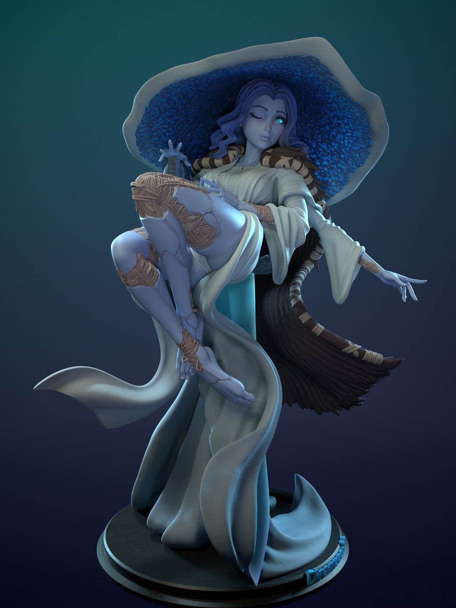 Ranni the Witch Special Edition - Elden Ring - STL 3D Print Files - 3D Printed Garage Kit ガレージキット Resin Model Scale Figure フィギュア