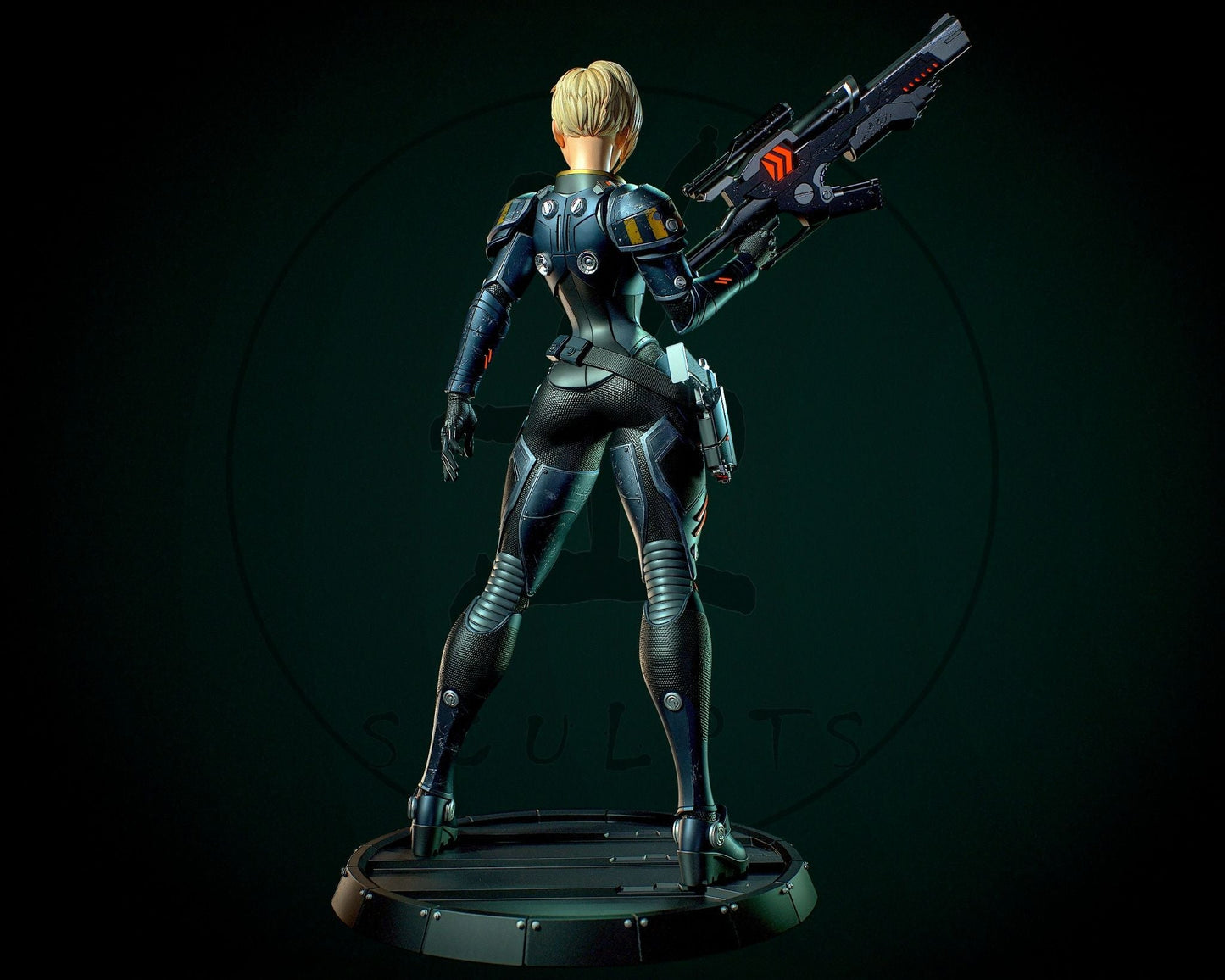 Sergeant Calhoun Special Edition 1/8 Scale