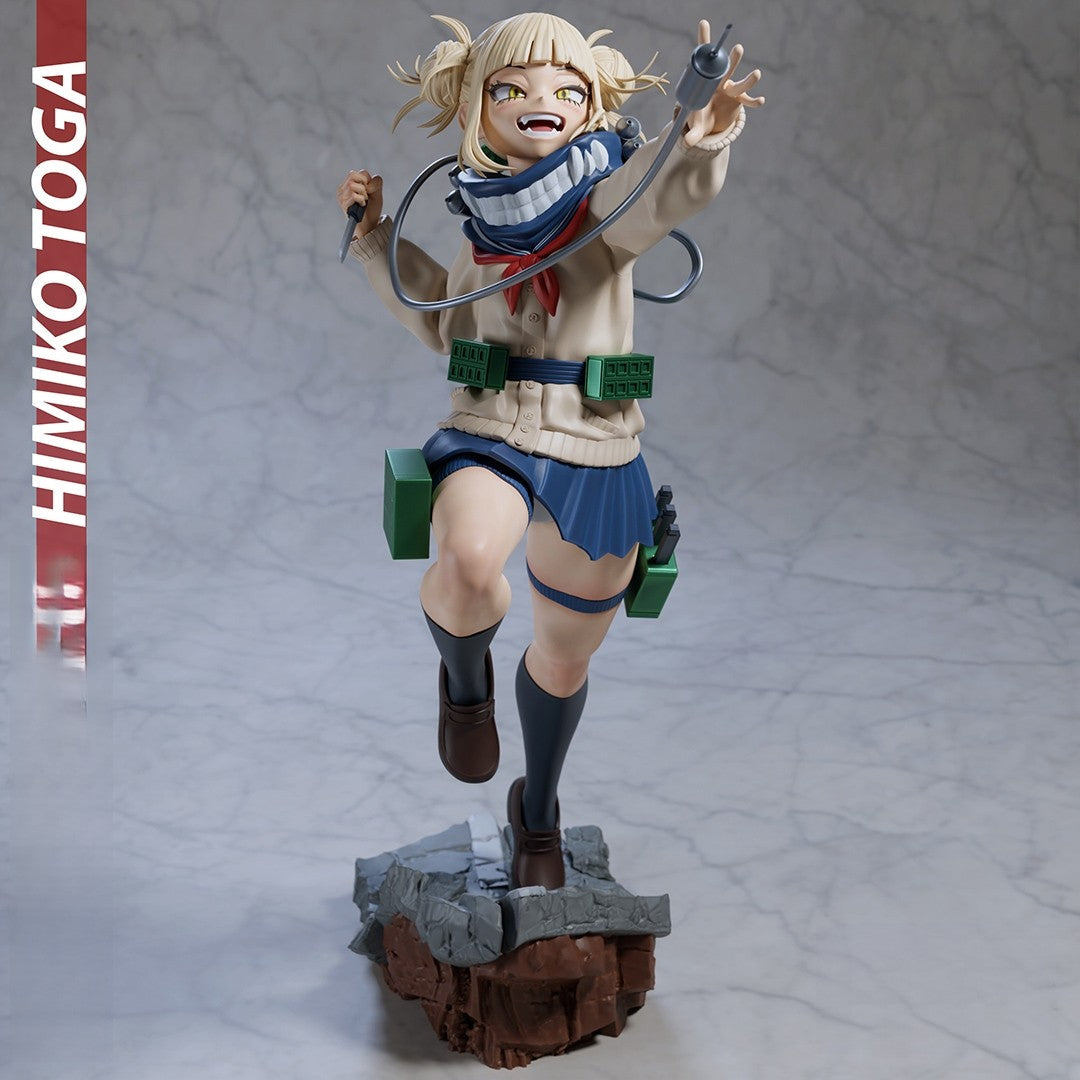 1407 Himiko Toga Special Edition - My Hero Academia - STL 3D Print Files - 3D Printed Garage Kit ガレージキット Resin Model Scale Figure フィギュア