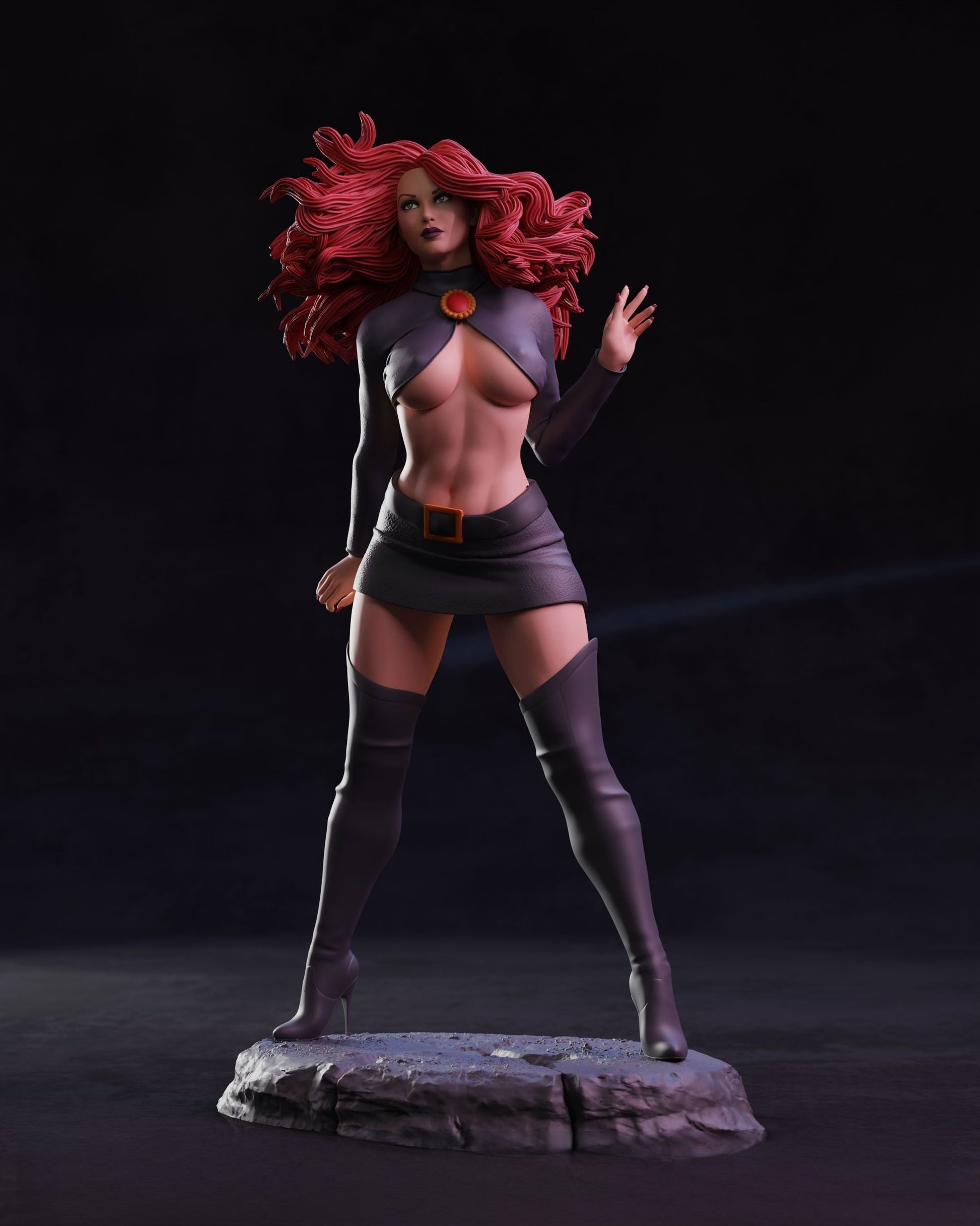 Madelyne Pryor Special Edition - STL 3D Print Files Success - 3D Printed Garage Kit ガレージキット Resin Model Scale Figure フィギュア