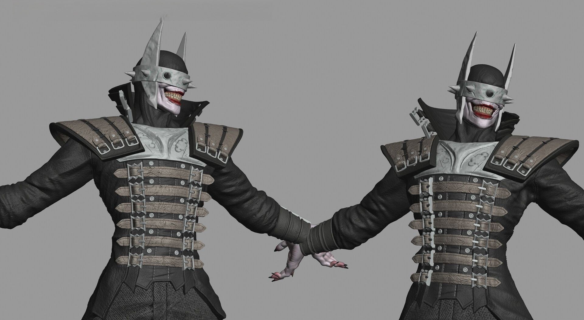 Batman Who Laughs - Bruce Wayne - STL 3D Print Files - 3D Printed Garage Kit ガレージキット Resin Model Scale Figure フィギュア
