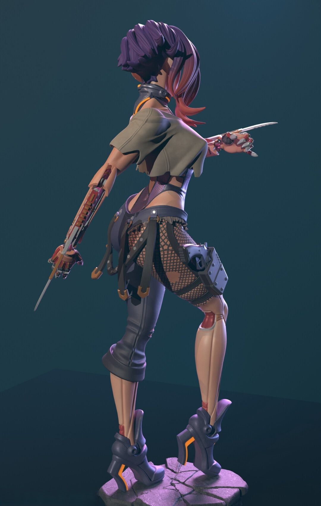 Cyberpunk Girl 1/8 Scale